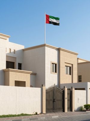 UAE Roof Top Flagpole