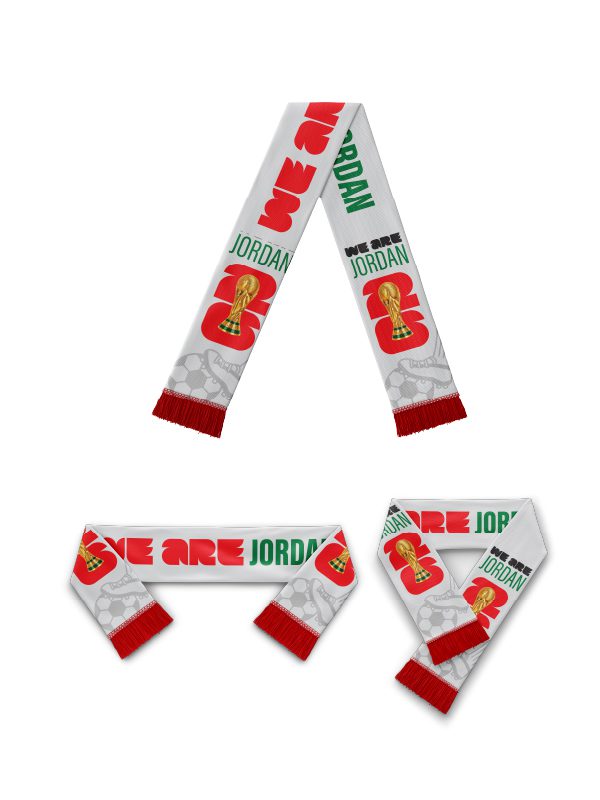 Jordan FIFA World Cup 2026 Scarf