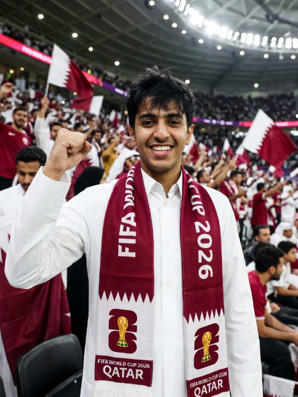 Qatar World Cup Scarf | FIFA World Cup 2026 Fan Scarf UAE FIFA World Cup 2026 Scarf for Qatar Football Fans