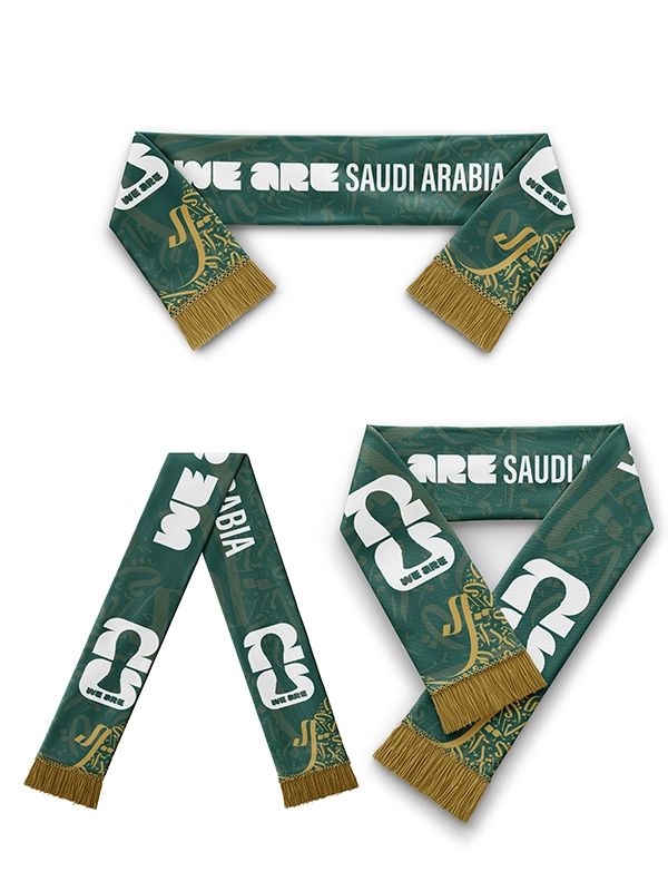 Saudi Arabia FIFA World Cup 2026 Scarf