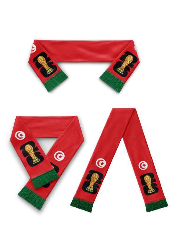 Tunisia FIFA World Cup 2026 Scarf